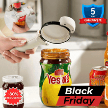 Deschizător multifuncțional capace - suport magnetic + desfăcător inclus