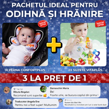 !! Pachetul Ideal pentru Odihnă și Hrănire Bebe - 3 la pret de 1 !!