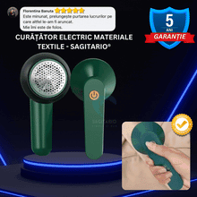Curatator electric materiale textile - SAGITARIO®