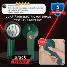 Curatator electric materiale textile - SAGITARIO®